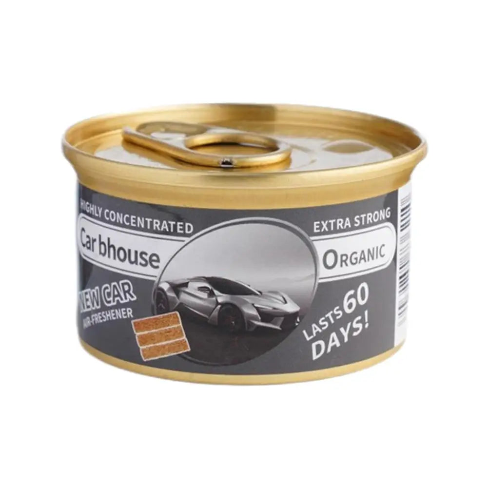 Car Flavoring Car Air Fresheners Perfume Canned Wood Blocks Coffee Flavor Long-Lasting Auto Aromatherapy Car Deodorant Supplies