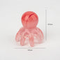 Resin Octopus Massage Comb Head Meridian Scraping Scalp Massage Brush Acupuncture SPA Gua Sha Massage Comb for Fatigue Relief