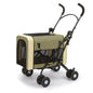 Detachable Cabin Pet Stroller Lightweight Foldable Cat Dog Trolley Outdoor Travel Hand Push Cart for Small & Medium Sized Pets