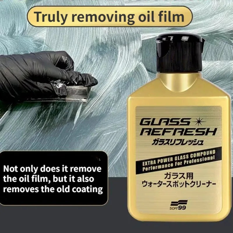 80ml Soft99 Car Glass Oil Film Remover Glaco Powerful Windshield Cleaner Car Windshield Cleaner Tool Window Glass Cleaner