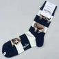 Happy Socks Men's Mid-tube Socks Four Seasons Pure Cotton Classic Socks SIZE 41-46