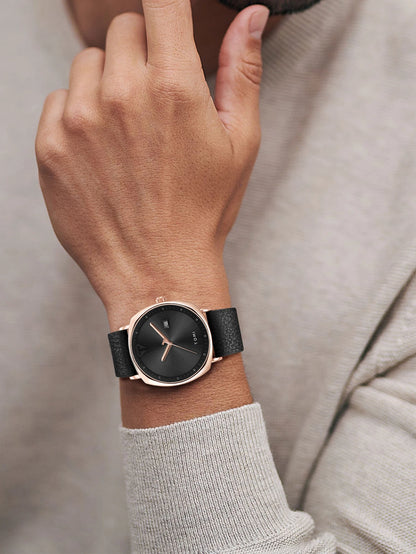 TOMI New 2PCS Luxury Business Men Watch Gift Box Set Simple and Casual Men Calendar Quartz Watch Pen Reloj Men Holiday Gift