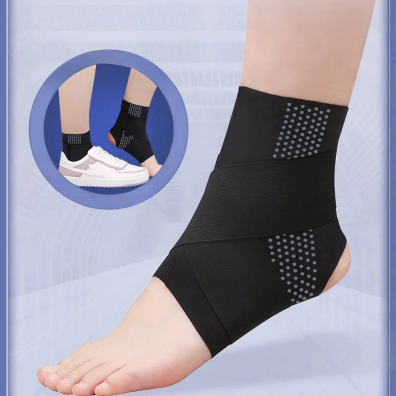 1Pcs Ankle Guard Anti-Sprain Ankle Support Adjustable Compression Ankle Support For Men And Women Achilles Tendon Support