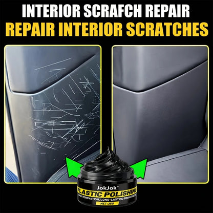 All-in-One Plastic Polishing Paste | Interior Scratch Repair Paste, for Repairing Plastic Oxidation Discoloration and Restoring
