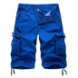 Cotton Cargo Shorts Men  Summer Men Army Military Tactical Homme Shorts Male Casual Streetwear Multi-Pocket Cargo Shorts