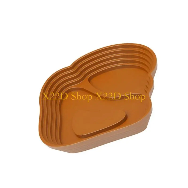 X22D Natural Reptiles Bathing Bowl Plastic Multiple Step Design Soaking Pool with Ramps For Turtles Feeding Habitat