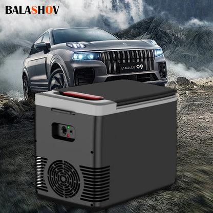 10L Mini Refrigerator For Car Home Travel Refrigerator 12V 220V Auto Freezer Cooler & Warmer Electric Car Fridge Portable Icebox EU Plug