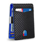 Rfid Carbon Fiber Luxury Men Wallets Money Bag Slim Thin Man Card Holder Wallet for Men Small Short Purse Male Vallet Billfold