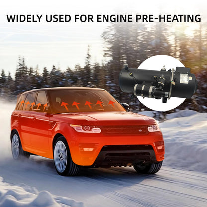 SIHAO 5KW/16.3KW Liquid Fuel Parking Heater Vehicle Auxiliary Heater for Engine Startup Cabin Heating and Windshield Anti-Frost Applications