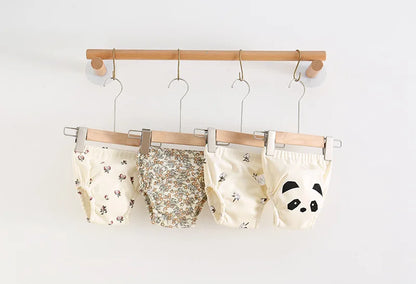 Cotton Baby Training Pants for Kids Diaper Waterproof Underwear Infant Panties Washable Boys Girl Cloth Diapers Reusable Nappies
