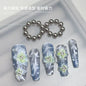 10/20pcs Gold Sliver Round Nail Art Magnetic Bead Set Multi-Functional Colorful Magnet Stick For Water Wave Ripple Cat Eye Desig