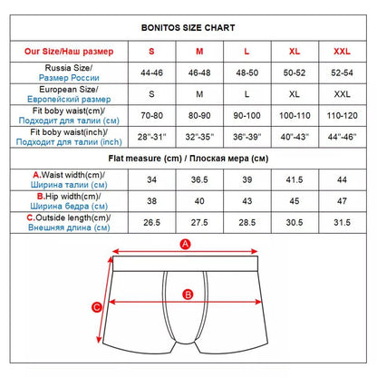 Cotton Print Boxers For Man Underwear Mens Boxer Shorts And Underpants Sexy Men's Panties Plus Size Calecon Homme Brands