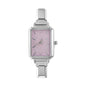 Fashion Colorful Dial Square Stainless Steel Women Watch Head Fit 9mm Bracelet For Party Friend Wife Birthday Jewelry Gifts
