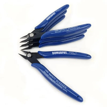 Bomurphy 170 Wishful Clamp DIY Electronic Diagonal Pliers Side Cutting Nippers Wire Cutter 3D Printer Parts Copper Jewelry