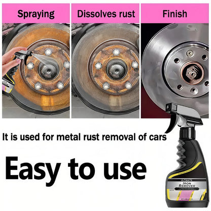 HS68-Car Rust Remover Quick Remover  Exhaust Pipe Rust Removal Spray Cleaning Metal Iron Powder Old Cars To New