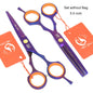 Meisha 5.5 inch Professional Hair Cutting Thinning Styling Tool Japan 440c Hairdressing Scissors Set Hair Salon Shears A0027A