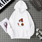 Women's Fashion Tops Casual O-neck Halloween Print Long Sleeve Loose Pullover Shirts, Creative Halloween Theme Printed Hoodie