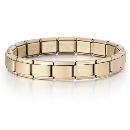 Y2K Italian Charm Bracelets DIY Basic Elastic Charm Stainless Steel Bracelet Fashion Women'S Jewelry Making Wholesale