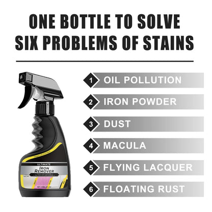 HS68-Car Rust Remover Quick Remover  Exhaust Pipe Rust Removal Spray Cleaning Metal Iron Powder Old Cars To New