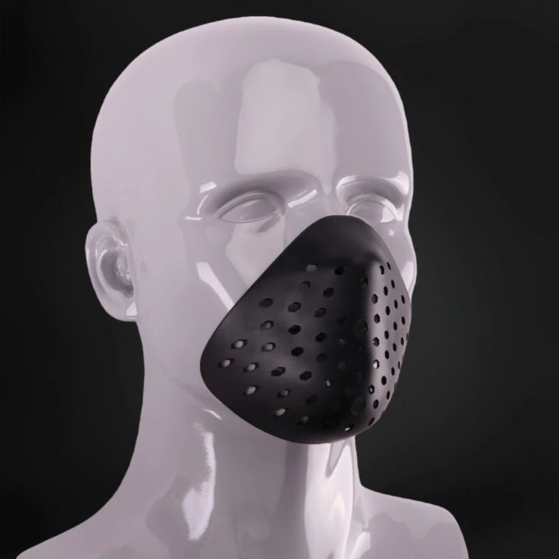 3D Halfface Bracket Silicone Mask Halloween Cosplay Spider Balaclavas-Silicone Face Shell Airsoft Paintball Hunting Protect