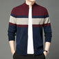 Premium Thick Chenille Fabric Warm New Brand Casual Fashion Stand Collar Men Jacket Streetwear Zipper Autumn Winter Coats