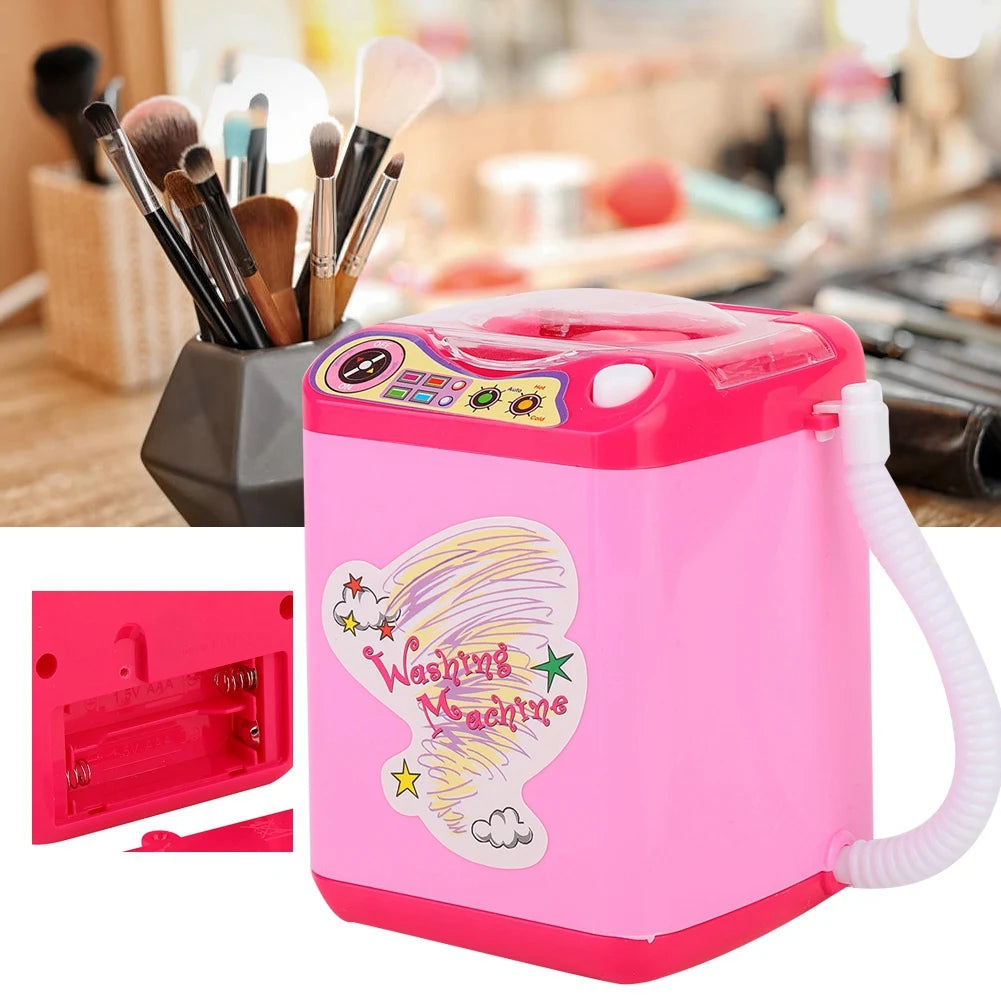 Simulation Washing Machine Make Up Brush Washing Machine Mini Simulation Washing Machine Electric Make Up Brush Washing Machine