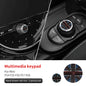 Central Control Volume Multimedia Button Knob Sticker for MINI Cooper F55 F56 F57 F60 Countryman Leather Car Interior Styling