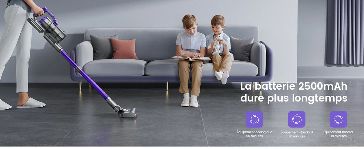 Honiture S14 Cordless Vacuum Cleaner 450W 38000PA Handheld Removable Battery Wireless smart Home Appliance 50 mins