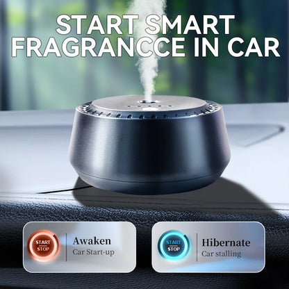 Smart Car Diffuser AI Auto Sensing Start Stop Air Freshener Quick Odor Elimination Long Lasting Fragrance for Car Home Dual Use