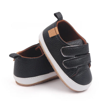 Baby Casual Sneaker Spring and Autumn Soft PU and TPR Sole Anti-slip High Quality Hot Selling 2023 New Fashion for Toddler 0-12M