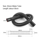 Black 20mm/25mm Aquarium Water Tube Oxygen Pump Water Pump Hose Air Bubble Stone Aquarium Fish Tank Pond Pump Tube 50cm