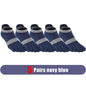 Large Plus Size Toe Socks Sport Mans Mesh Breathable Compression Sweat-Absorbing Fitness Elastic Five Finger Ankle Socks Student