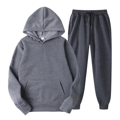 2024 Winter Brand Tracksuits Men's sets Long Sleeve Pullover + Jogging Trousers 2pcs Sets Fitness Running Suits sportswer Male