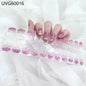 20/22Tips UV Semi cured Gel Nail Stickers Waterproof Long Lasting Full Gel Nail Wraps Press On Nail Decal DIY Manicure