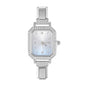 Fashion Colorful Dial Square Stainless Steel Women Watch Head Fit 9mm Bracelet For Party Friend Wife Birthday Jewelry Gifts