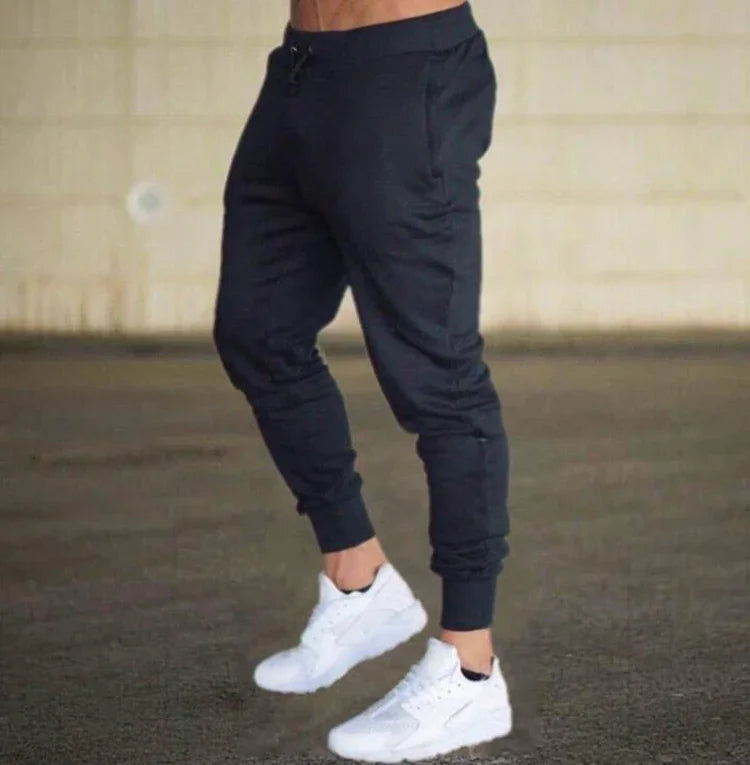 26Men's Casual Fitness Joggers Elastic Waist Lightweight Knit Fabric Comfortable Stretch Design Running Training Sports Pants