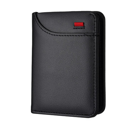 Men's Wallet Vertical Multi Card Small Wallet Driver's License Youth Mini Student Change Bag Card Bag