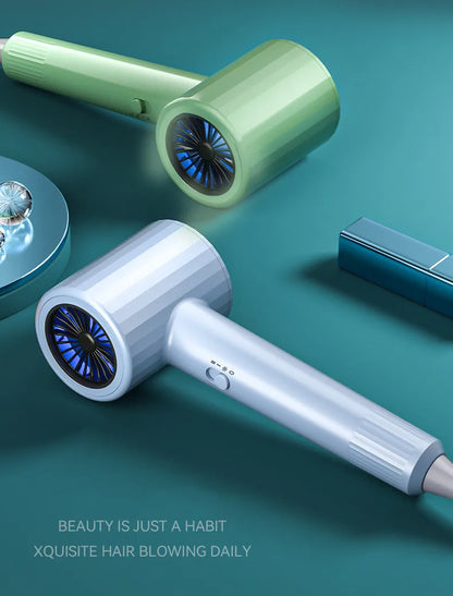 2300W Hair Salon Hair Dryer High Power Strong Wind Speed Dry Blue Light Ion Silent Home Hairdresser Special New Product