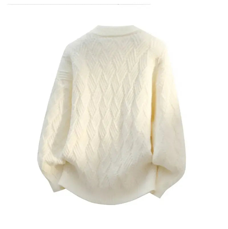 Warm Knitted Pullover 2025 New Winter Men's O-neck Casual Sweater High-quality Men's Pullover Clothing Size 4XL