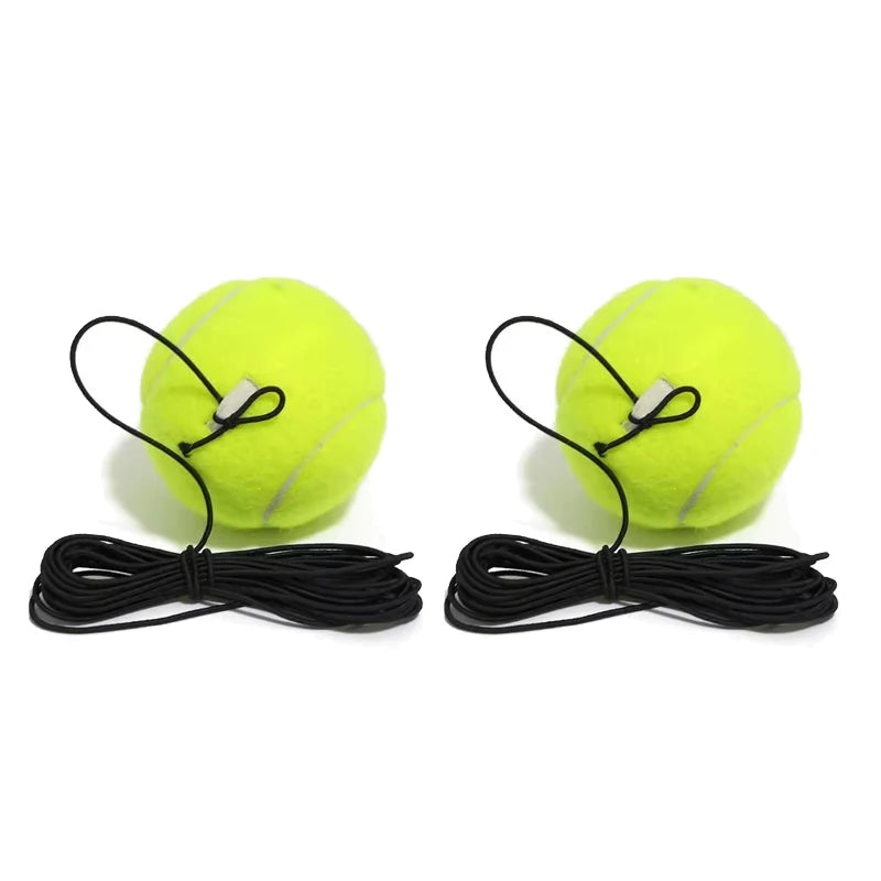 Heavy Duty Tennis Training Aids Base With Elastic Rope Ball Practice Self-Duty Rebound Tennis Trainer Partner Sparring Device