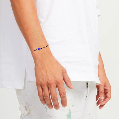 12 Chain Simple Exquisite Jewelry Evil Eye Woven Bracelet Set Rope Chain for Men and Women
