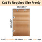 No Drill Blinds Stick on Curtains Blinds for Bedroom Kitchen Bathroom Windows Light Filtering Privacy Protection with Clips