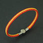 Unique Ethnic String Bracelet Unisex Handmade Braided Lucky Thread Distance Attract Couple Bangle Leisure Accessories Pulseria