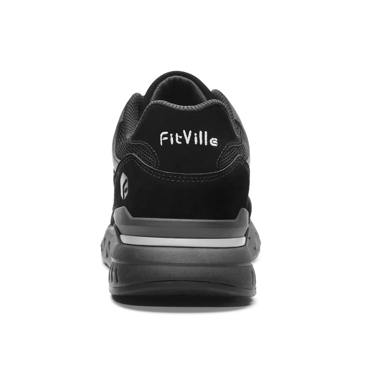 FitVille Men's Extra Wide Orthopedic Walking Shoes, Arch Support Lightweight Non Slip Running Sneakers, Pain Relief Footwear for Flat Feet, Plantar Fasciitis & Severe Heel Pain