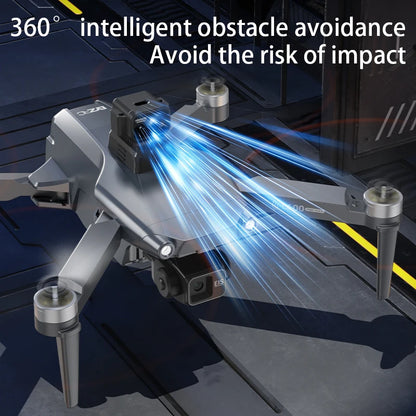 L600 Pro MAX Drone 4K Professional HD Camera 3-Axis Gimbal GPS Security Dron Obstacle Avoidance WIFI FPV UVA RC Quadcopter Toys