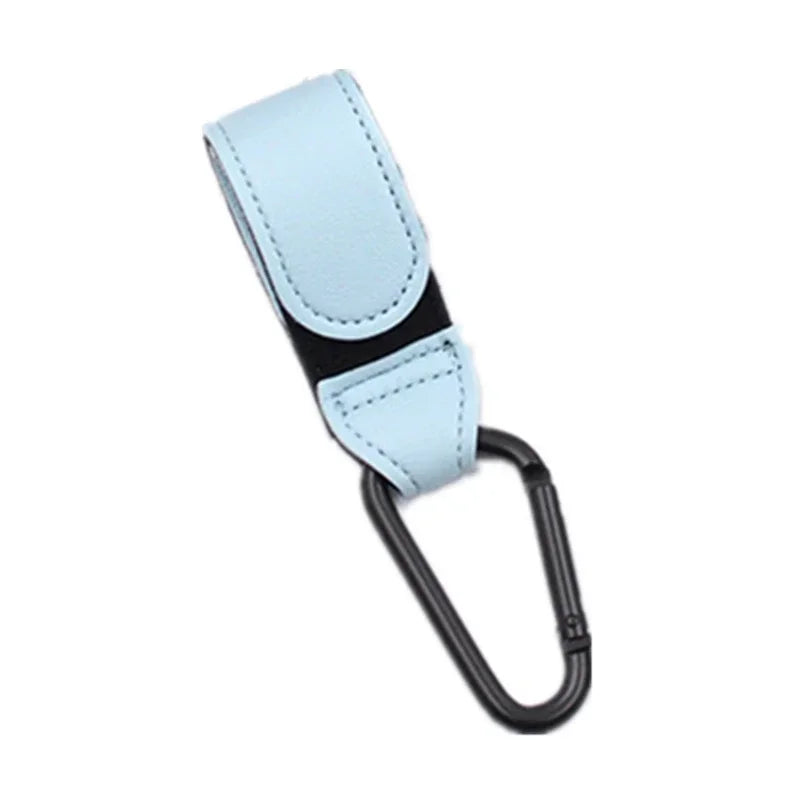 Leather Baby Bag Stroller Hook Pram Rotate 1/2pcs 360 Degree Rotatable Cart Organizer Pram Hook Stroller Accessories