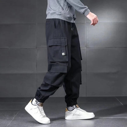 New Winter Lambswool Outdoor Waterproof Cargo Pants Men Warm Casual Pants Men Sportswear Winter Sports Outwear Sweatpants