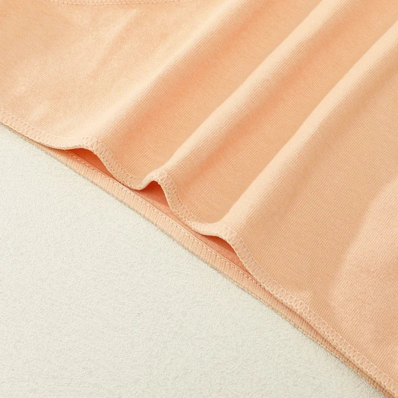 4PCS/SET Seamless Cotton Panties Women Sexy Low Waist Briefs Solid Color Breathable Female Underwear Soft  Comfortable Intimates
