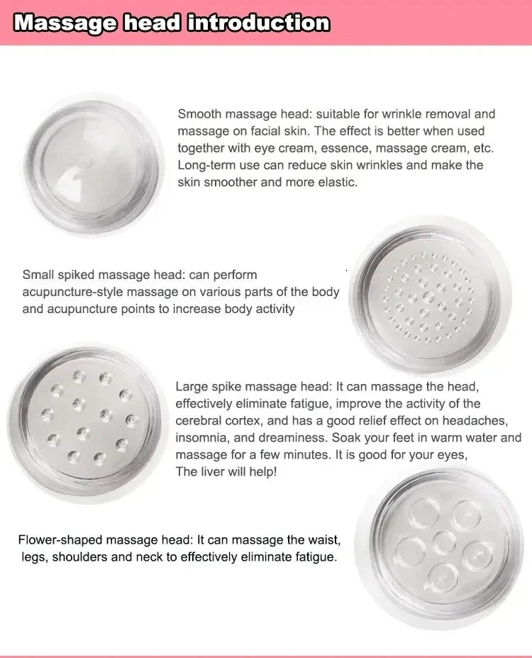 Revitalizing Electric Eye Massager - Micro-Vibration Beauty Tool | Reduces Dark Circles Eases Puffiness & Promotes Relaxation