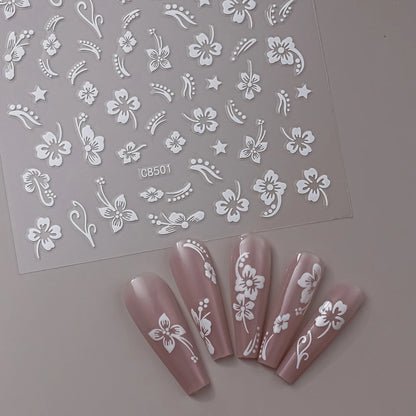 1pcs 3D Bronzing Gold Love Heart Nail Art Stickers Y2K Holographic Stars Sun Starlight DIY Nail Decals Heart Manicure Decoration
